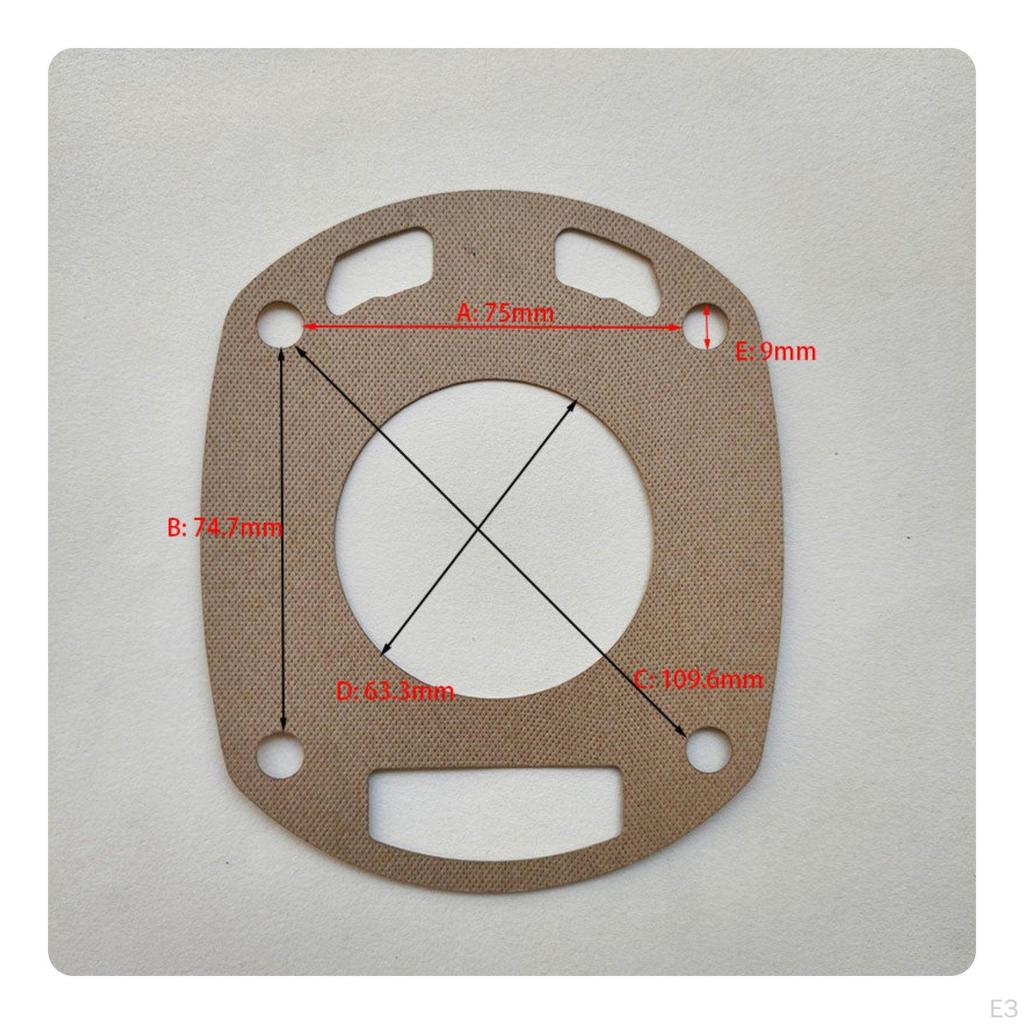 Air Wrench Back Cover Gasket Replacement Part Impact Seal Rear Handle Sealing Pad for