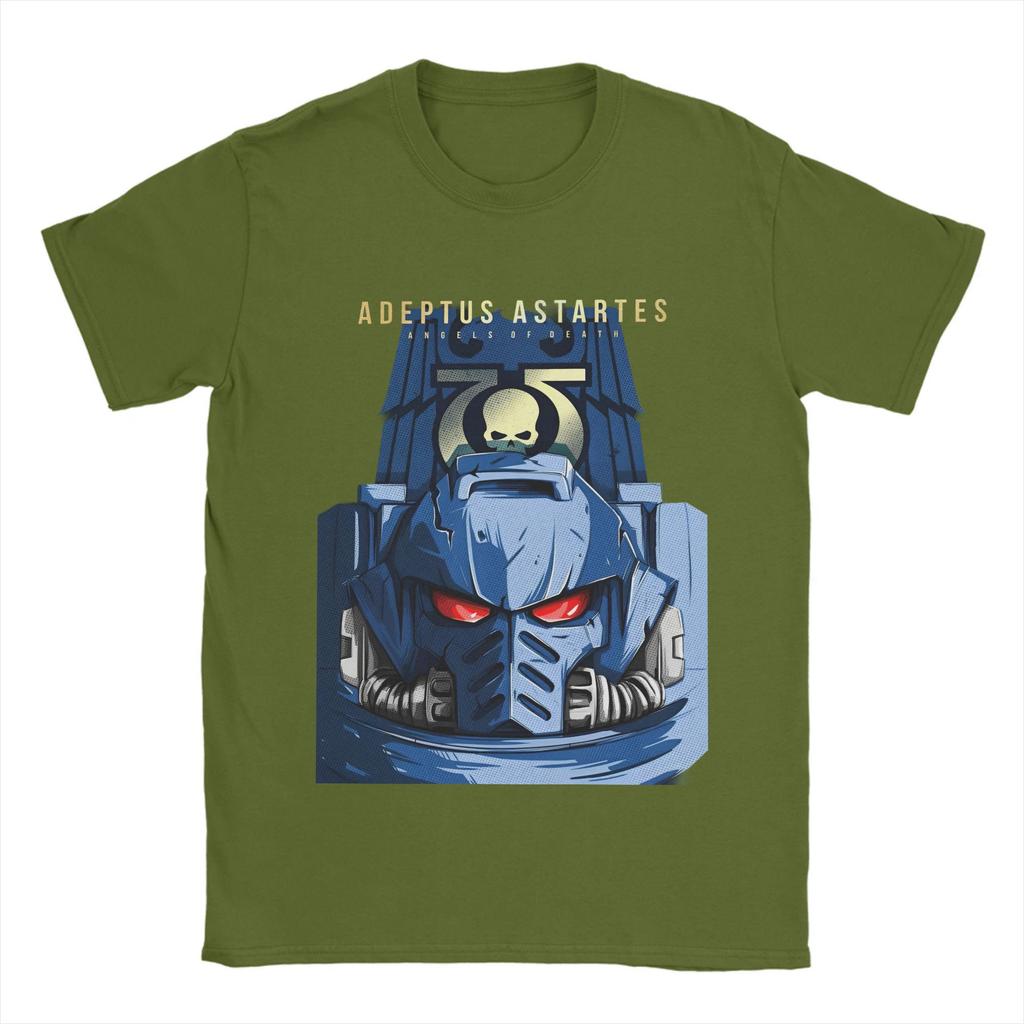 Men Women Graphic Printed Adeptus Astartes T Shirt Tee 100% Cotton T-shirts Clothing