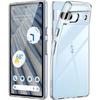 Protective Case - E.F.CONNECTION - Google Pixel 7a - Flexible - Silicone - Shockproof Transparent