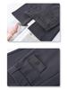 Women's Spring 2025 Gray High-Waisted Wide-Leg Drapey Pants - Elegant and Loose Straight-Leg Fit for Spring/Summer Season