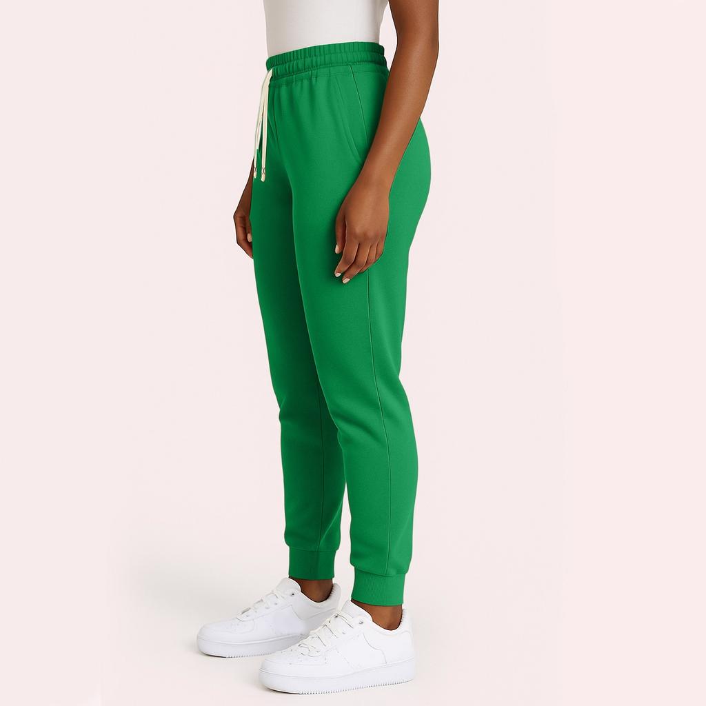 Women's Solid Color Sweatpants, Loose Casual Leggings