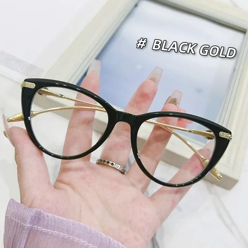 

Trendy Blue Light Blocking Presbyopia Glasses Women s Oval Frame Reading Glasses Unisex Fashion Design Ultralight Eyeglassees 2.0