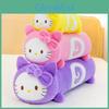 Swiss Roll Kt Cat Plush Pillow With Pp Cotton Filling For Kids And Adults