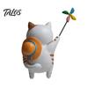 Metal Surface Magnets Cartoon Traveling Cat Refrigerator Magnet, 3D Kitten Decorative Fridge Memo Notes Photo Holder for Home, Lover Gift Strong