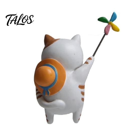 Metal Surface Magnets Cartoon Traveling Cat Refrigerator Magnet, 3D Kitten Decorative Fridge Memo Notes Photo Holder for Home, Lover Gift Strong