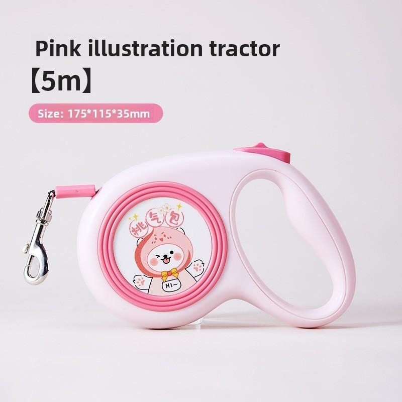 Waterproof Pet Traction Rope With Automatic Scalability For Small And Dog Medium