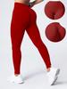 DFYNE Butt-Lifting Low-Waist Seamless Yoga Pants - High Elasticity, Non-Slip, Tight-Fit Fitness Leggings