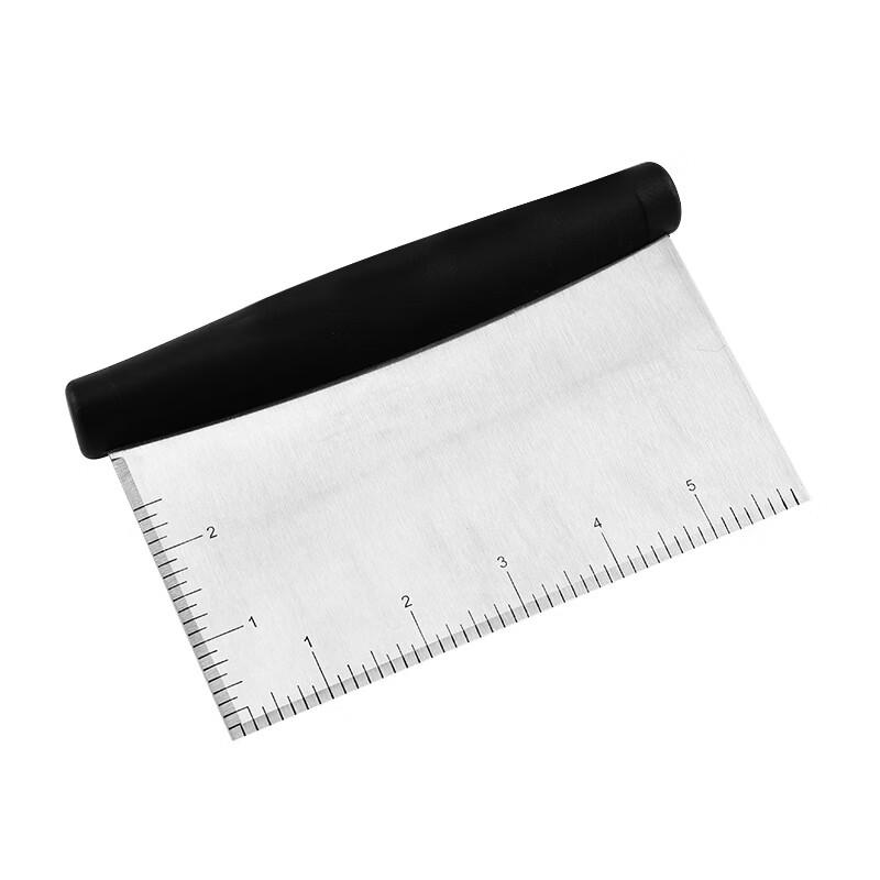 Ruhan Edelstahl Teigschneider mit Skala (2er-Pack)