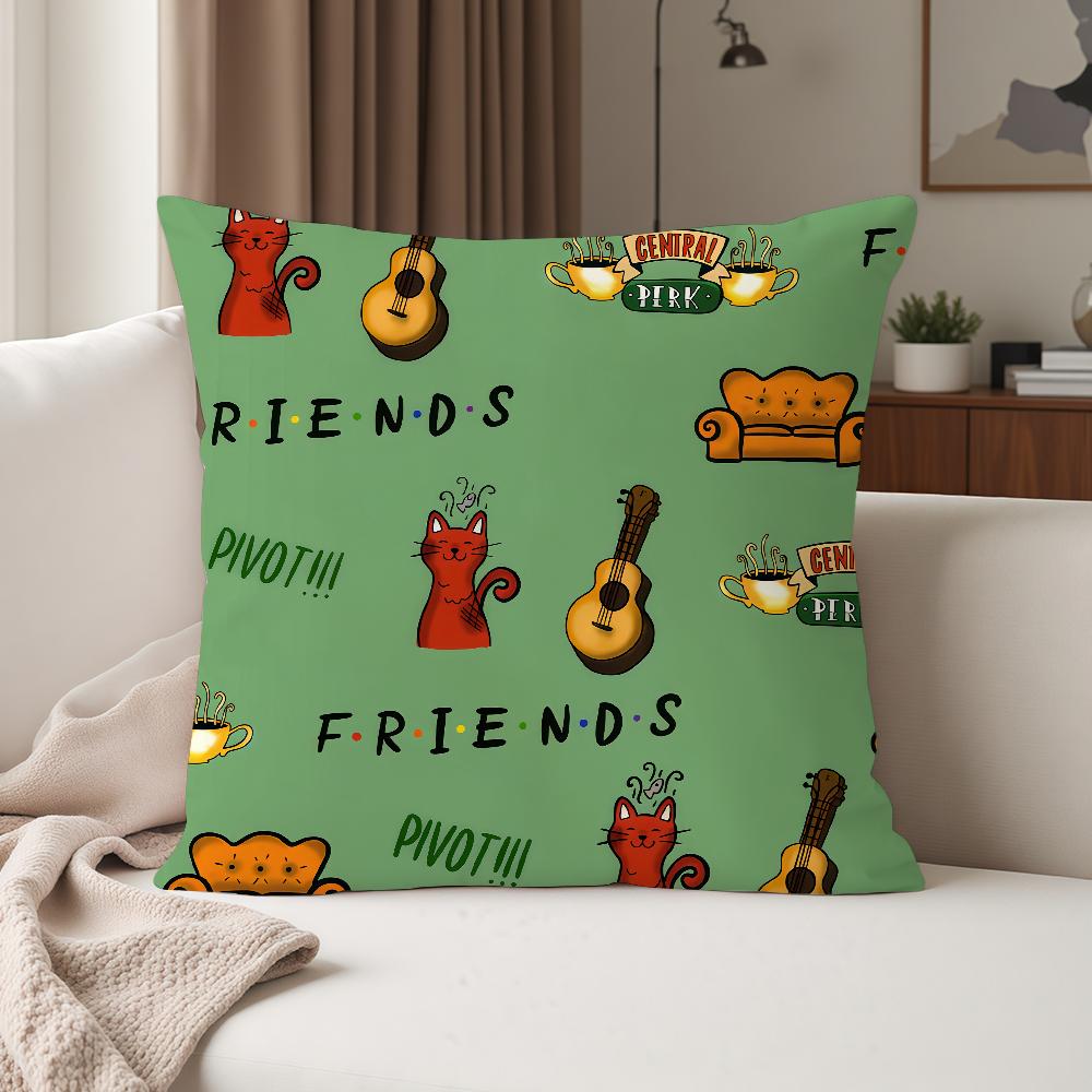 Ffriends Cclassic TV Series Pillow Case Suitable For Bedrooms Living Rooms Cars Home Decoration