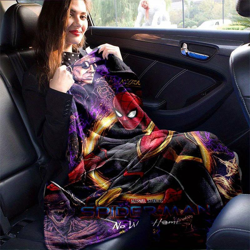 Spider-man Roztomilá Tištěná Deka Obdélníková Měkká Pohodlná Moderní Styl Polyester