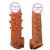 Men's Wolf Tooth Penis Sleeve - Crystal Couple Toys, Adult Set, Single Piece Delivery