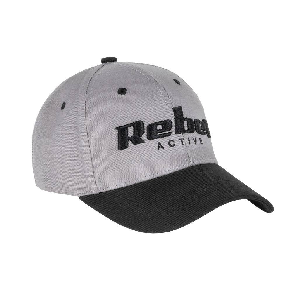 Rebel Active Baseball Cap, Light Gray, Size S