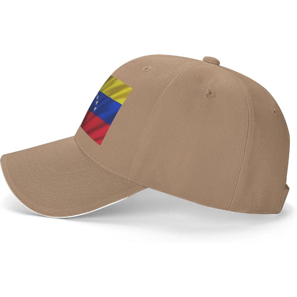 Sandwich Baseball Cap for Men & Women, 3-Layer Contrast Design Adjustable Hat, Lightweight Durable Cap