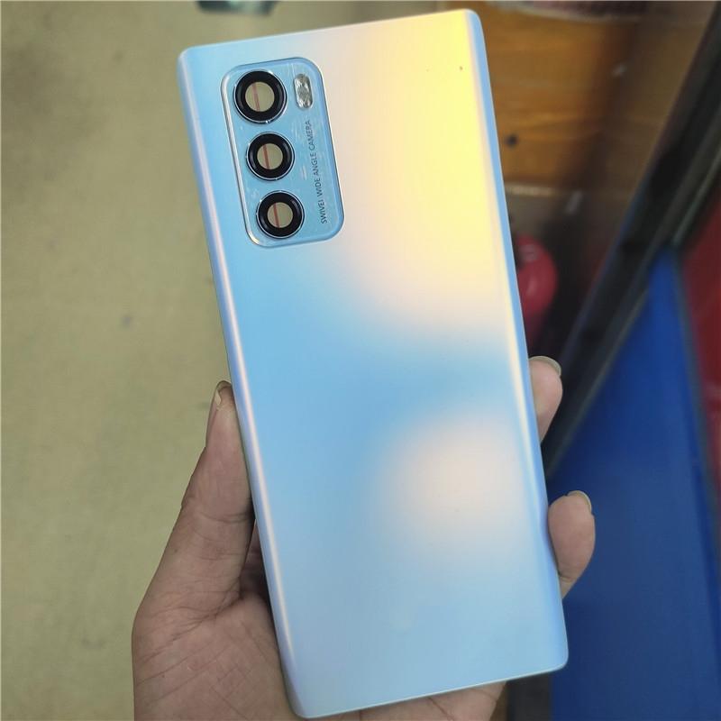 For LG Wing 5G LMF100N LM-F100V Glass Back Battery Cover Rear Door Panel Housing Replace