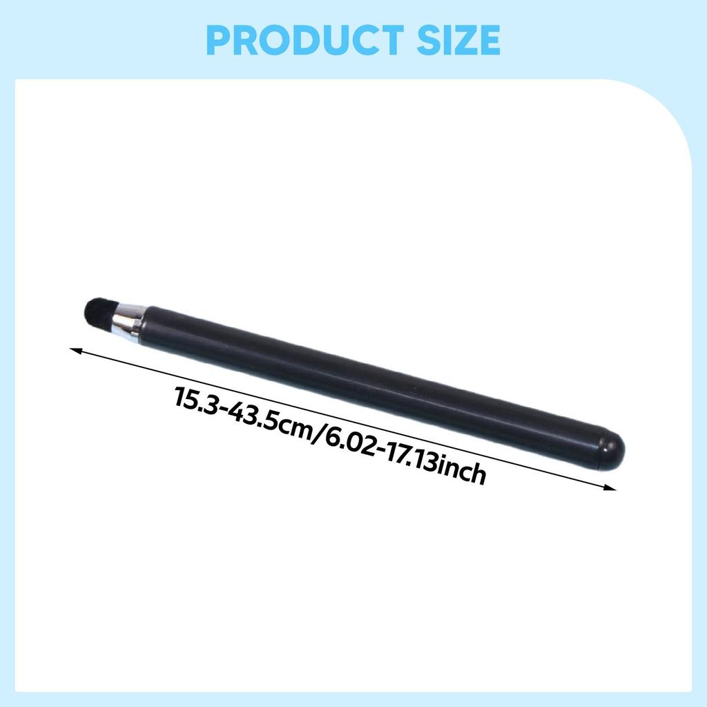 Telescopic Teacher Pointer,High Sensitivity with Felt Tip Stylus Pen Retractable Handheld Presenter for Electronics Kindergarten