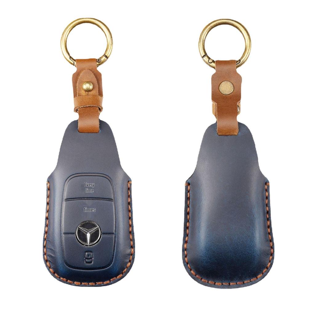 Mercedes-Benz C-Class/GLC Genuine Leather Key Case for C260L/A200