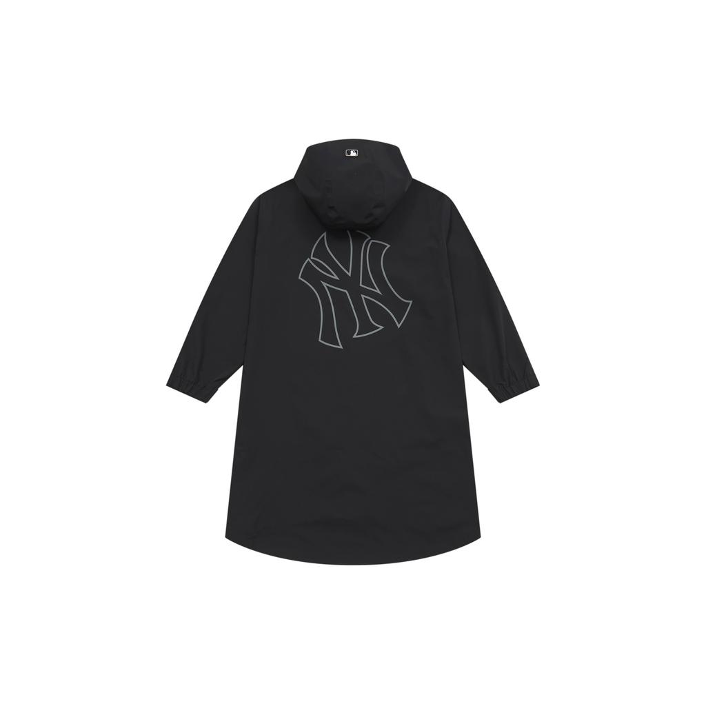 New MLB New York Yankees Basic Collection SS25 Windproof Jacket Unisex Black 3AWJB0651-50BKS