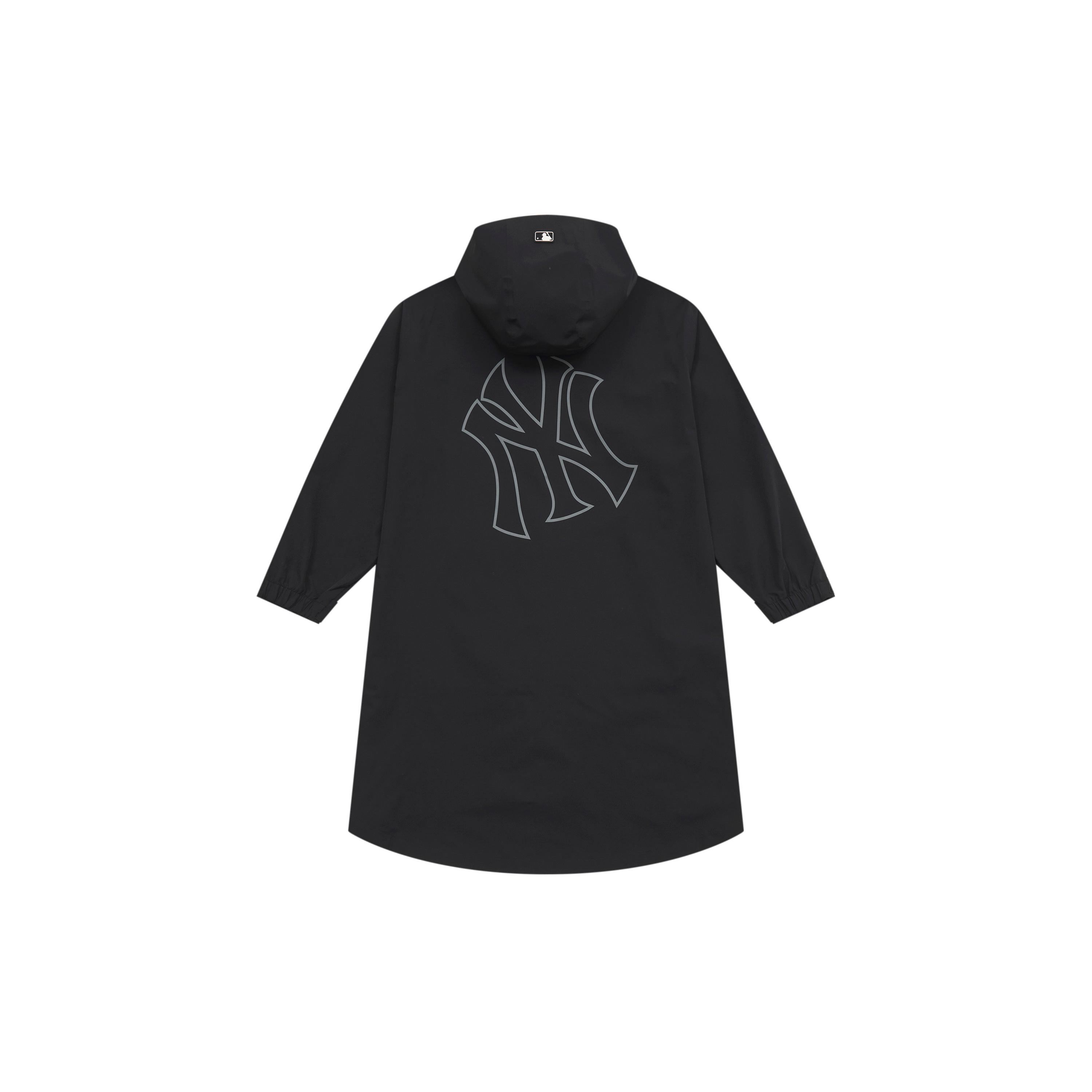 

New MLB New York Yankees Basic Collection SS25 Windproof Jacket Unisex Black 3AWJB0651-50BKS L