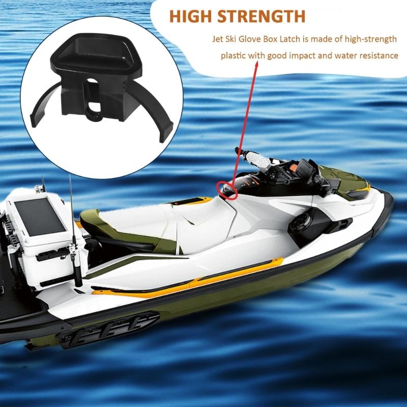 264000133 Glove Compartment Service Part with Center Slot Structure and Side Retainers, Watercrafts Glove Box Latches