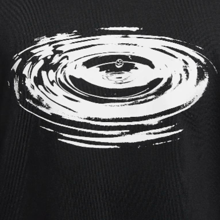 Nike ACG Letter Print Comfortable Casual Loose Long Sleeve T-Shirt Men Tops Black FV3487-010