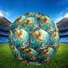 1pc Mermaids Undersea Magic Durable Size 5 Soccer Ball Professional Match Training Football Indoor &Outdoor Sports Ball P60131