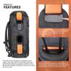 Speaker Storage Bag  for JBL Partybox 310/110 Waterproof Large Capacity Foldable Bluetooth Speaker Travel Carrying Case
