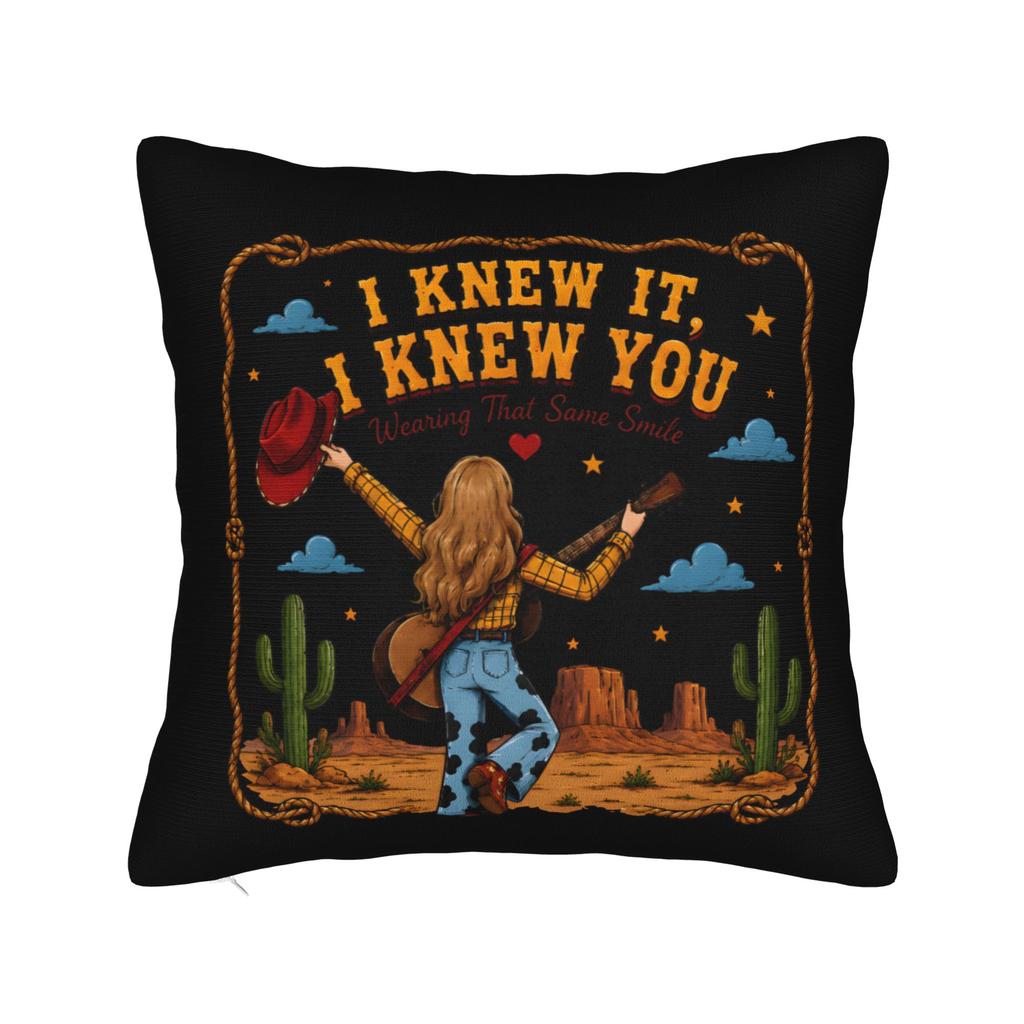 I Knew It I Knew You Cartoon Movie Square Pillow Cases TS Cushion Covers Customized Zippered Decorative Pillowcase for Sofa
