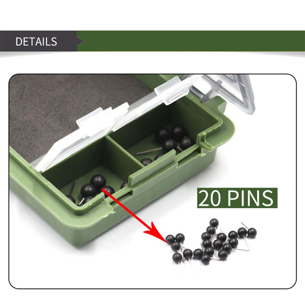 Carp Fishing Tackle Box Fishing Lure Storage Box Organizer Dividers for Easy Tackle Management and Bait Storage for Anglers