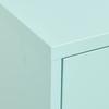 Storage Cabinet Mint Green 80 x 35 x 101.5 cm Steel