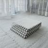 Color Blocking Design Foam Floor Tiles Plush Foam Mat Easy To Clean