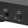 High Stability 48V Phantom Power Supply Low Pass Filter 2 Channel  For Condenser Microphone