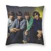 O-Oasis Rock Band Pillowcase Printing Polyester Cushion Cover Decorations Throw Pillow Case Cover Home Zippered 45X45cm
