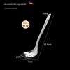 304 Stainless Steel Spoon Small Spoon Colander Creative Long Handle Spoon Suit For Home Soup Drink Soup and Porridge Porridge Spoon