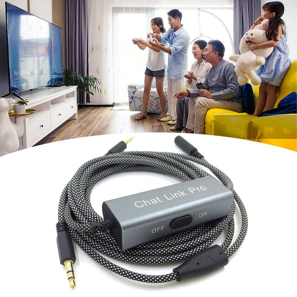2.6M Gaming Chat Link Cable For HD60 HD60S HD60S+ HD60PRO 4K 60PRO HD60X Audio Chat Link Pro Cable Capturing Devices