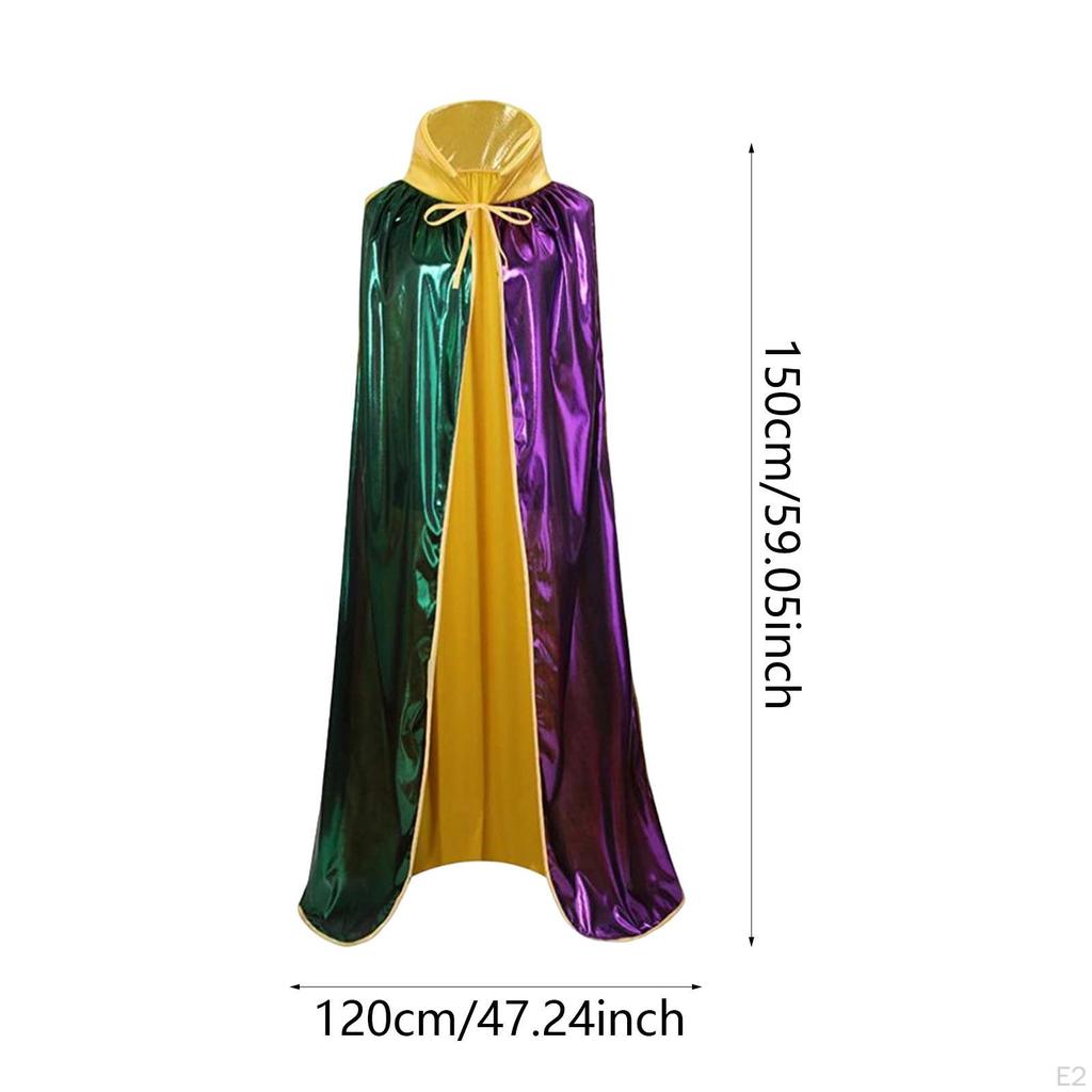Halloween Cloak Cape with Hood for Dress Up Role Playing Performance