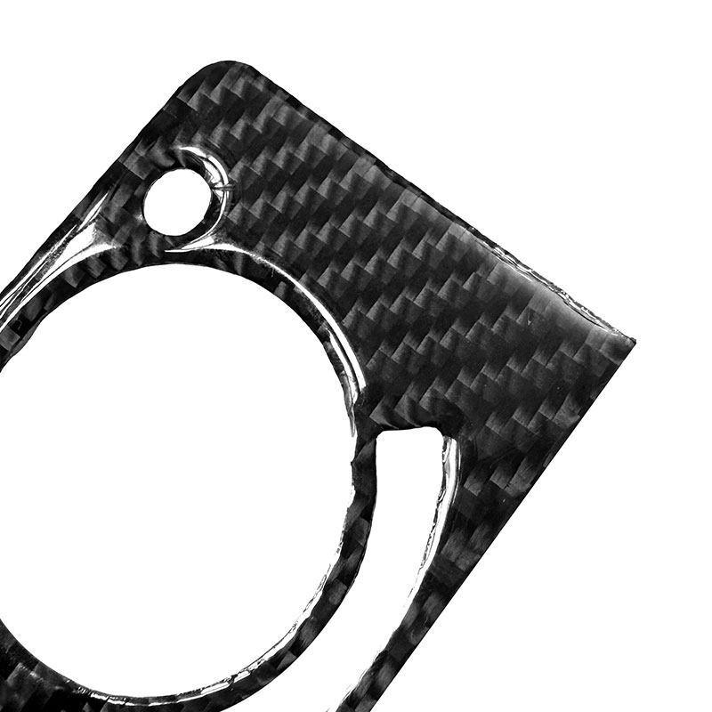 Car Soft Carbon Fiber Interior Accessories Headlight Switch Button Frame Trim Cover For Mercedes Benz E Class W211 2003-2009