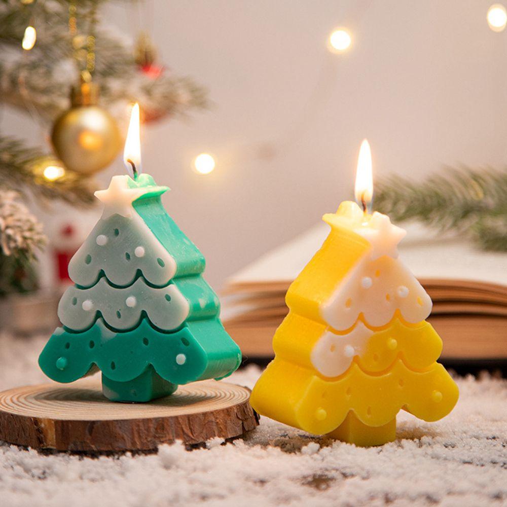 

DIY Crafts Elk Gingerbread Man Handmade Candle Mold Baking Mould Christmas Decor Soap Making Tool