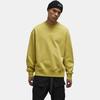 Y-3 Logo Solid Color Loose Fit Long Sleeve Cotton Crewneck Sweatshirt Men sweatshirt Yellow IP7696