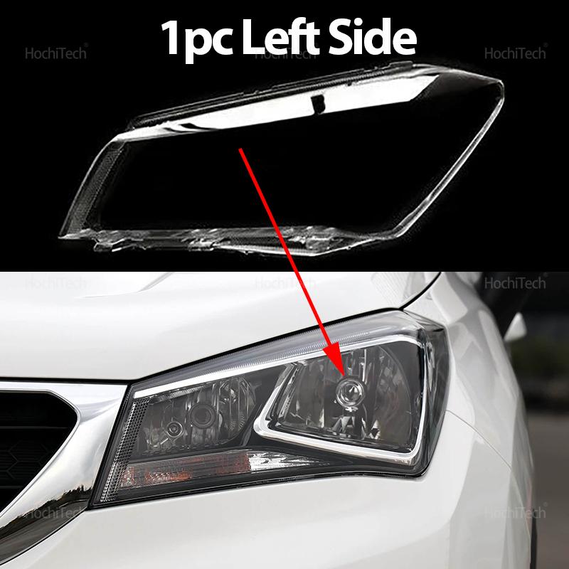 For Changan CS15 Plus CS35 Mini 2016 2017 2018 Headlight Cover Car Headlamp Lens Glass Replacement Front Lamp Shade Auto Shell 1pc Left Side
