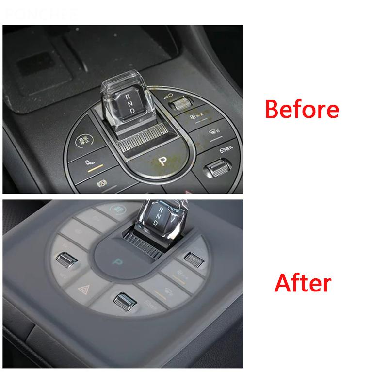 Pentru BYD Sealion 5 DM-i 2025-2026 Pad de Protecție pentru Schimbătorul de Viteze Control Central Panou de Încărcare Wireless Pad pentru Butonul Poziției Vitezei