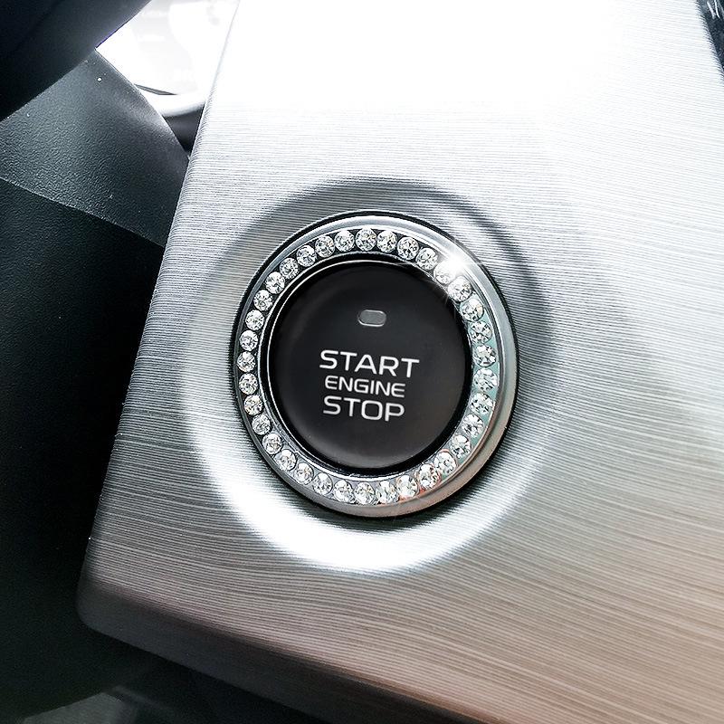 Diamond Car Key One-Button Start Ring - VIP DAD Edition.