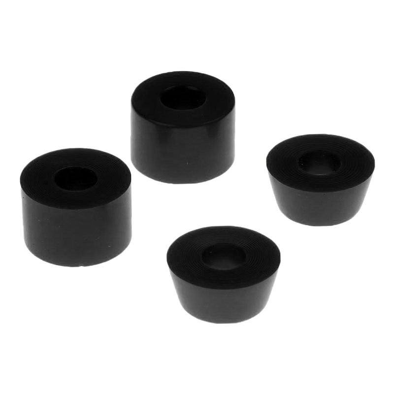 Skateboard Trucks and Wheels Set Bushings Kit PU Shock Pads for Double Rocker Longboard Riding
