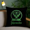 J-Jager-M-Meisters-S Pillow Case Sofa Short Plush Double-Sided Hd Printing Room Home Office Gift Cushion Cover