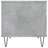 Coffee Table Concrete Grey 60 x 44.5 x 45 cm Particleboard