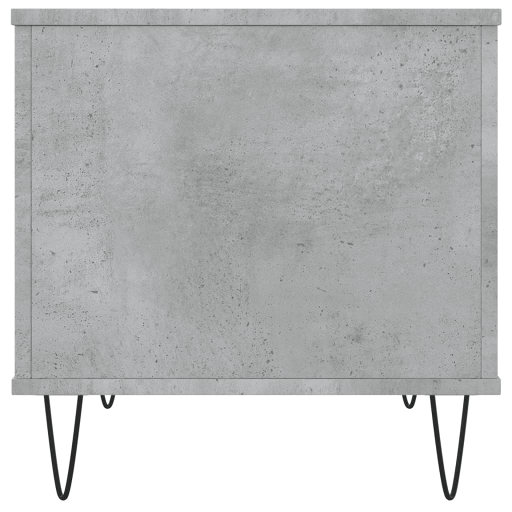 Coffee Table Concrete Grey 60 x 44.5 x 45 cm Particleboard