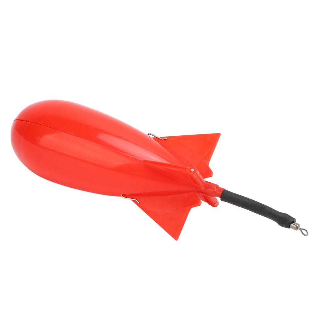 Carp Feeder Float Bait Holder Portable Wear Resistance Float Lure Bait Holder for Nesting Red L