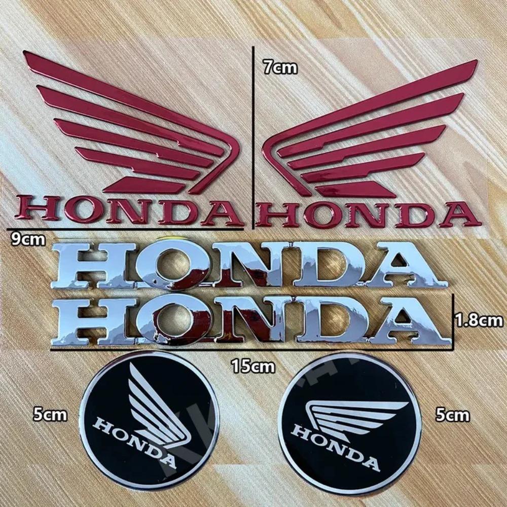 Cwcr1 Honda Stickers, 3D Circular Labels, Electroplated Letters, Waterproof Motorcycle Decoration Accessories Pcx125PCX160CBR650R1000R