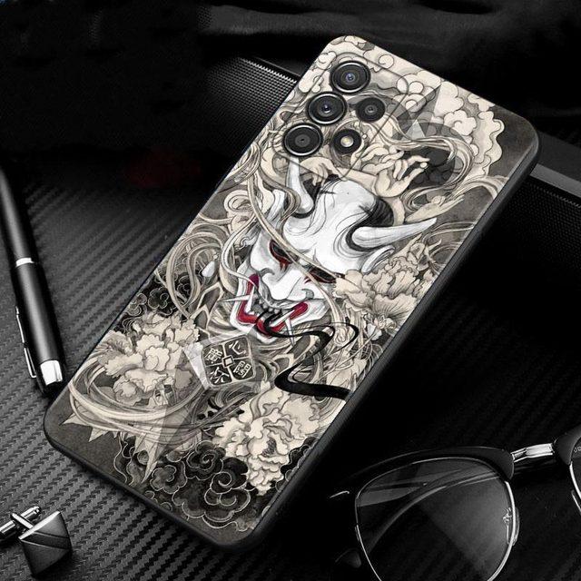 Samurai-fodral för Samsung Galaxy A51 A71 A01 A11 A21 A21s A31 A41 A72 A52 A42 A32 A22 A12 A02 A02s F42 telefonskal