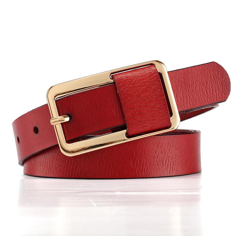 Modieuze Damesriem Leer Pak Wijde Taille Ingesnoerde Taille Overhemd Over Ingesnoerde Tailleband Riemen Dames Luxe Designer 2,3cm 90cm rood