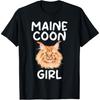 Maine Coon Mädchen T-Shirt